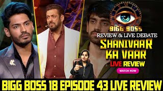 Bigg Boss 18 Live 16 November 2024 Review  Weekend Ka Vaar  Bigg Boss 18 Today Full Episode Review [upl. by Nnewg]