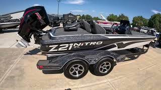 2024 Nitro Z21 XL bass boat w250HP ProXS Stock N1678 [upl. by Larkin]