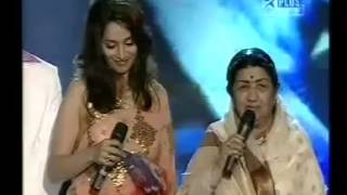 HARSHIT SAXENA  LATA MANGESHKAR JI ANNOUNCES THE WINNER OF VOICE OF INDIA PART 2 [upl. by Doowle688]