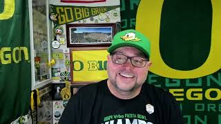 Reaction to Oregon beating Maryland 3918 at Autzen and a Preview of Wisconsin at Camp Randall [upl. by Arec]