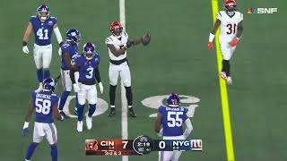 Joe Burrow Highlights Vs Giants Week 6 2024 [upl. by Eimmit367]