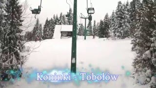 Koninki Ski  Ostoja Koninki  Tobołów  kolej [upl. by Pierette]