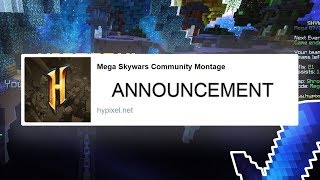 MEGA SKYWARS COMMUNITY MONTAGE Solo Skywars 38 [upl. by Berrie]