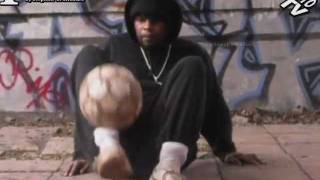 I☠ HIER IM GHETTO BIST DU NUR BEUTE ☠I FREESTYLE GHETTO FUSSBALL TRICK [upl. by Ardnauq328]