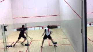 British Squash Nationals  Mens O55  Thursday 14th Februa [upl. by Jo-Anne630]