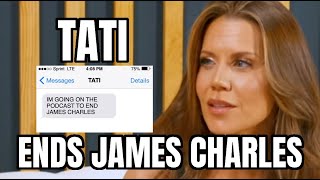 TATI ENDED JAMES CHARLES amp JEFFREE STAR IN PODCAST INTERVIEW [upl. by Ankney93]