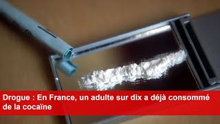 Drogue  En France un adulte sur dix a déjà consommé de la cocaïne [upl. by Nnalyrehc200]