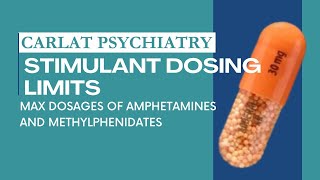 Stimulant Dosing Limits for ADHD When Is The Adderall  Ritalin Dose Too High [upl. by Murvyn]