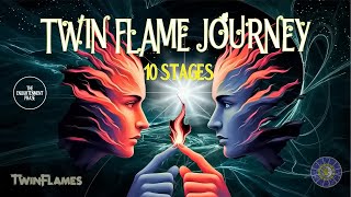 Twin Flame Stages 🔥 10 Stages of Twin Flame Journey ❤️ Twin Flame 2024 [upl. by Atnima]