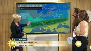 Så kall blir vintern quotGolfströmmen kan ställa till detquot  Nyhetsmorgon TV4 [upl. by Llewol447]