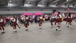 CHS Kilties at the Strides for Breast Cancer walk [upl. by Faunia]