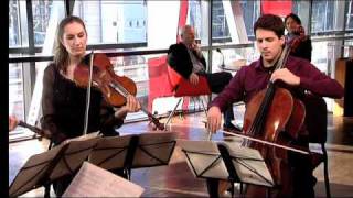 Navarra String Quartet  Pēteris Vasksfrom Stringquartet nr 3 deel 3 Adagio [upl. by Yelsnya]