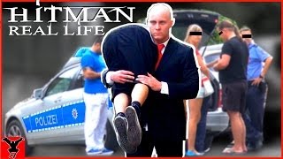 HITMAN in Real Life Public Pranks [upl. by Ailasor]