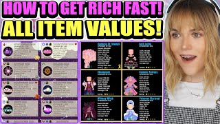 NEW HALO TIER LIST All Halo Item amp Set Values Get Rich With Profit Trades 🏰 Royale High [upl. by Jeanie]