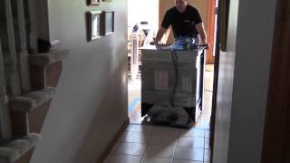 Moving Heavy Appliances with the Crain 280 HD Air Lifter [upl. by Ysor]