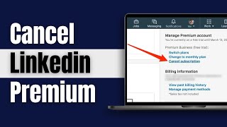 How to Cancel Linkedin Premium Subscription Cancel LinkedIn Premium subscription [upl. by Jeremias]