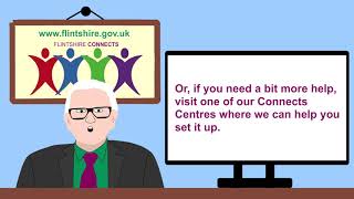 Flintshire County Council  My Account [upl. by Taveda289]