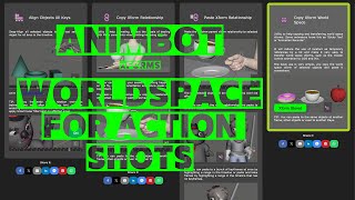 ANIMBOT xforms Worldspace for Body Mechanic shots and Previs [upl. by Claybourne]