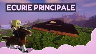 Minecraft  Les Écuries des Crins dEtoiles  L’écurie Principale ღ [upl. by Annaehs]