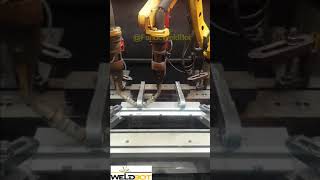 FANUC dual arm dry run [upl. by Eloccin]