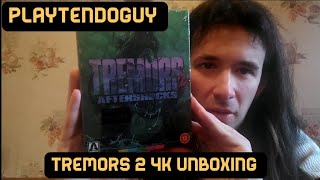 TREMORS 2 AFTERSHOCKS 4K LIMITED EDITION ARROW UNBOXING 4k bluray [upl. by Nylatsyrc]