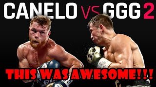 Canelo vs GGG 2  Highlights Recap and Results  This Was AWESOME [upl. by Rohpotsirhc]