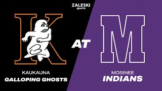 Kaukauna at Mosinee  2023 WIAA Boys Basketball [upl. by Orlantha753]