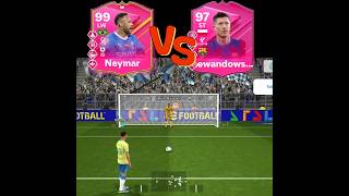 Neymar Jr Vs 🔥 Lewandowski penalty kick 🦶 efootball2024 viralvideo shortvideo foryou foryoupage [upl. by Ranit575]