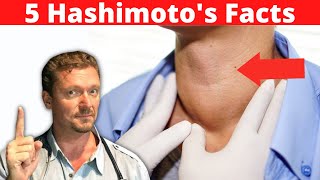 HASHIMOTOS Thyroiditis 5 Things YOU Need to Know 2024 [upl. by Nyllewell]