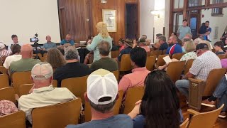 Residents voice concerns at Fellsmere Water Control District meeting [upl. by Nailluj]