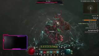 Diablo 4 S4 Pit 120 Necromancer NO HOLLY BOLT EXPLOIT Best Shadow minion build by far [upl. by Ecaj]