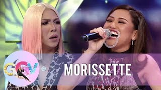 Pangarap Ko Ang Ibigin Ka challenge by Morissette  GGV [upl. by Akimad243]