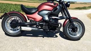 BMW R1200C Bobber project heavy mods still going strong [upl. by Artinad]