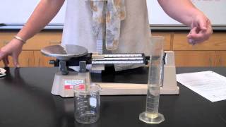 how to use a triple beam balance [upl. by Trix]