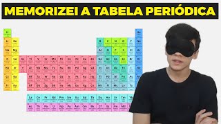 MEMORIZEI a TABELA PERIÓDICA  NÚMEROS ATÔMICOS  SÍMBOLOS  CLASSIFICAÇÕES [upl. by Rafter633]