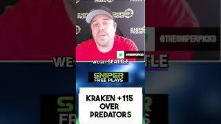 Kraken vs Predators  Will Seattle be able to rally😫😅 [upl. by Dombrowski]