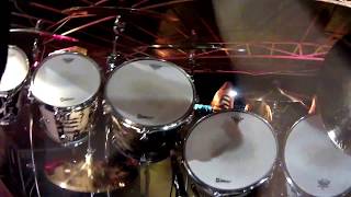 MOONCHILD Iron Maiden tribute Wasted Years Inside the drums ROD SOVILLA [upl. by Nefen]