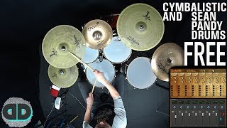 Cymbalistic  Sean Pandy Drums  Drum Plugin AUVST FREE DOWNLOAD DonutDrums [upl. by Harret]