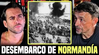 Historiador explica el DESEMBARCO EN NORMANDÍA la terrorífica batalla que causó terror y gloria [upl. by Acinej]