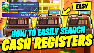 How to EASILY Help Search Cash Registers or Safes Locations in Fortnite Chapter 5 [upl. by Jeanna]