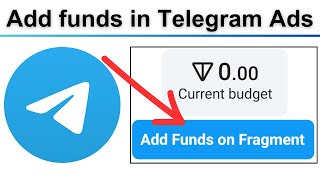 How To Add funds in Telegram Ads Fragment With TON [upl. by Bencion]