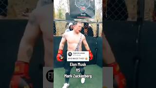 Elon Musk vs Mark Zuckerberg 🥊 elonmusk markzuckerberg elonmuskshorts zuckerberg twitter [upl. by Skyla]