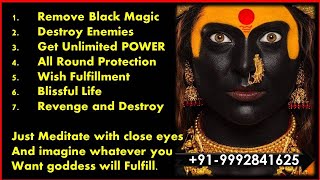 Extremely Powerful Kali Mantra To Destroy Enemy 108 chants [upl. by Enecnarf]