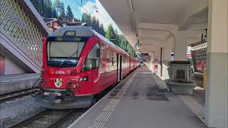 Rhätische Bahn Chur  Arosa line 23072024 [upl. by Latrice373]