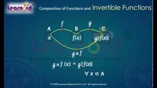 Class 12 Composition of Functions and Invertible Functions [upl. by Thurstan]