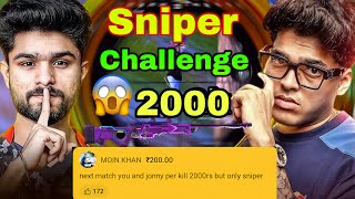 LolzZz amp Jonathan Got Sniper Challenged 2K A Kill 😱 [upl. by Bohaty206]