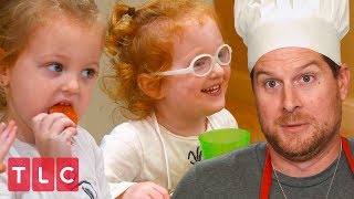 Pizza Party with Chef Uncle Dale  OutDaughtered [upl. by Enavi]