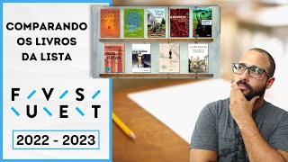 Possíveis COMPARAÇÕES entre os livros da FUVEST  2022 e 2023 [upl. by Siletotsira]