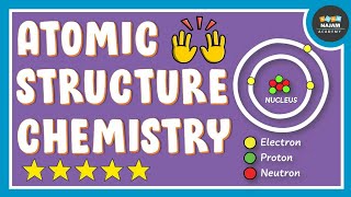 Atomic Structure Protons Electrons amp Neutrons  Chemistry [upl. by Ttirrem60]