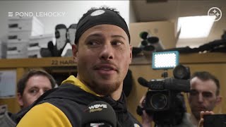 Alex Highsmith excited to be back with the team steelers steelersnews herewego nfl [upl. by Phoebe]